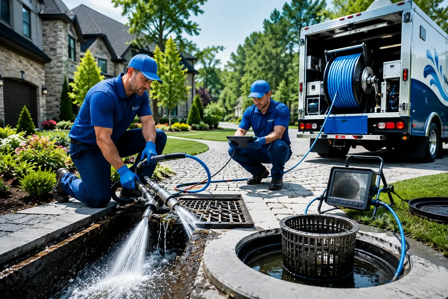 Local outdoor drain cleaning professionals in Freeland, MI