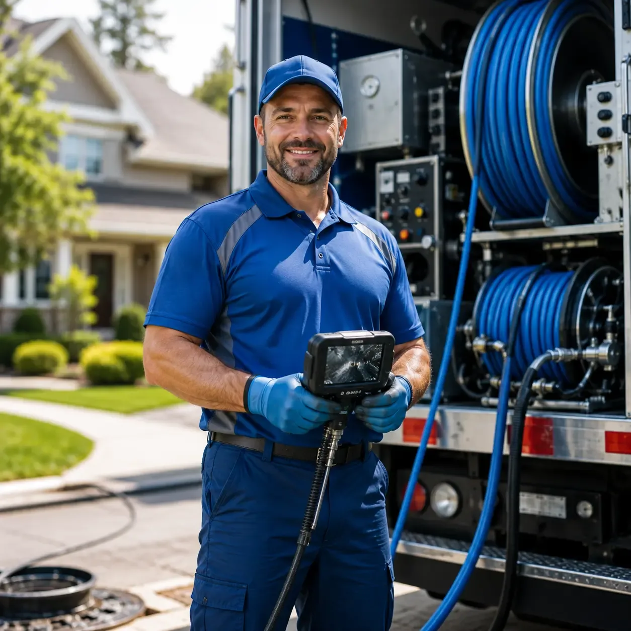 Local outdoor drain cleaning specialists in Freeland, MI